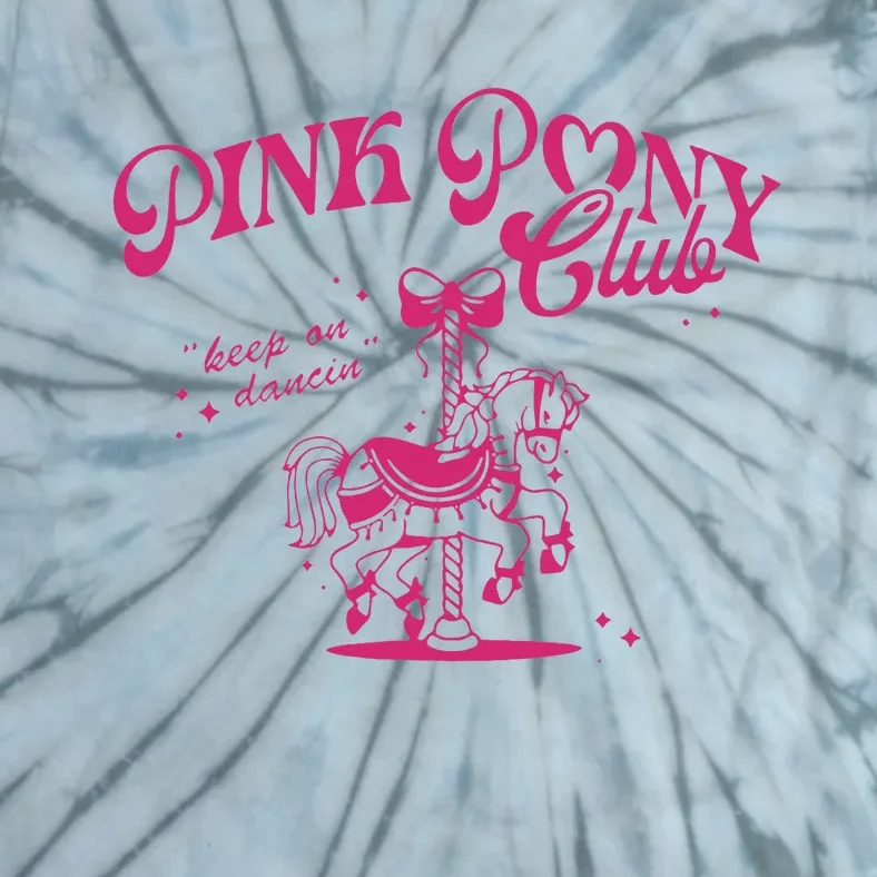 Pony And Heels Lover Clubs Disco Birthday Cowgirl Tie-Dye T-Shirt