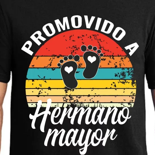 Promovido A Hermano Mayor Spanish Older Brother Announcement Pajama Set