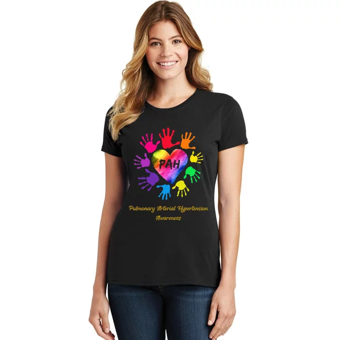 Pulmonary Arterial Hypertension Awareness Colored Women's T-Shirt