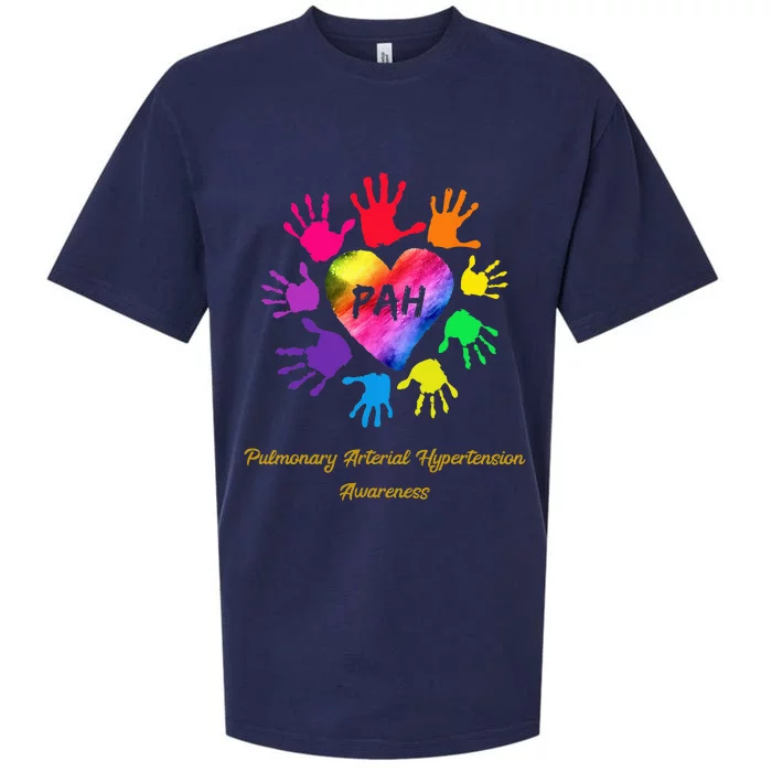 Pulmonary Arterial Hypertension Awareness Colored Sueded Cloud Jersey T-Shirt