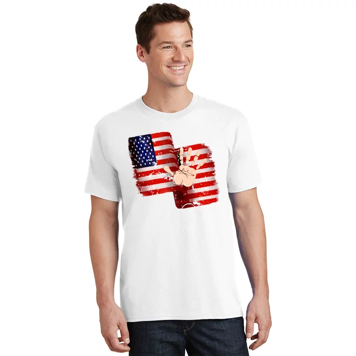 Pledge Allegiance Hand Made USA 4th Of July US Flag Day T-Shirt