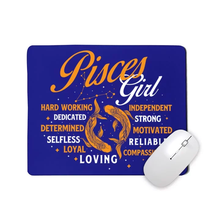 Pisces Astrology Horoscope Zodiac Sign Birthday Gift Mousepad