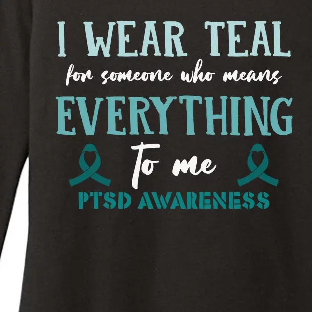 PTSD Awareness Hope Support Love Womens CVC Long Sleeve Shirt