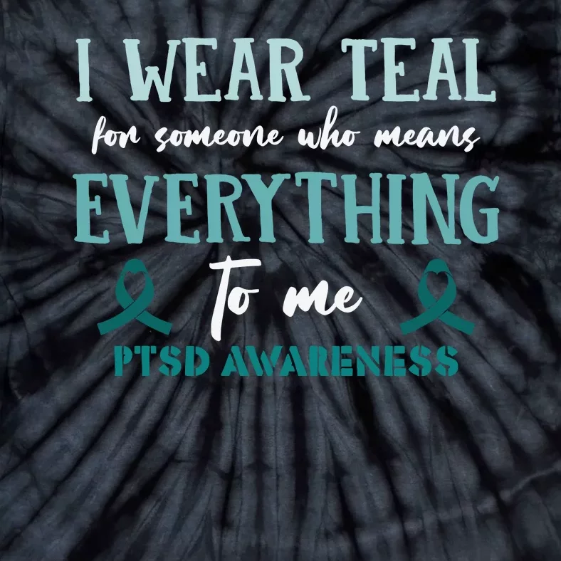 PTSD Awareness Hope Support Love Tie-Dye T-Shirt