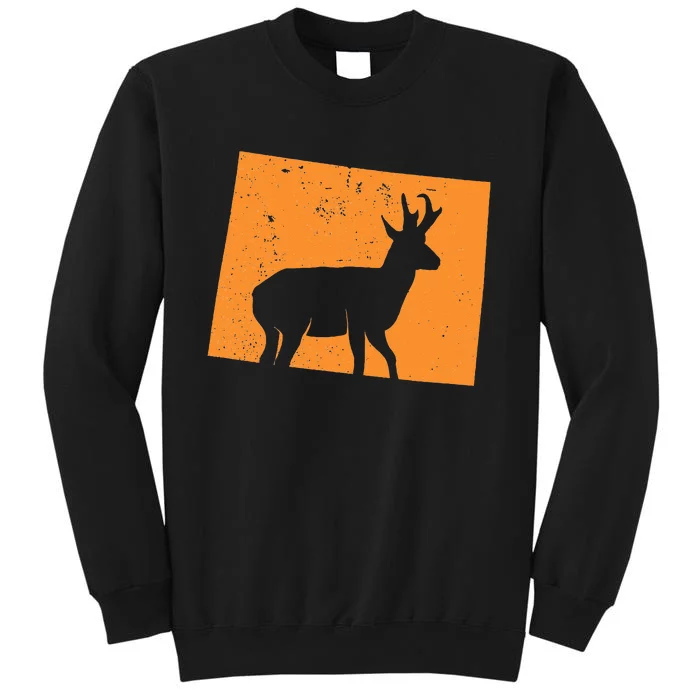 Pronghorn Antelope Hunting In Wyoming. Tall Sweatshirt