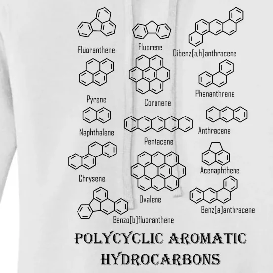 Polycyclic Aromatic Hydrocarbons Pah Women's Pullover Hoodie