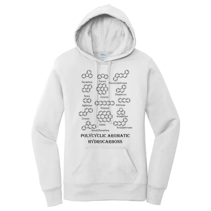 Polycyclic Aromatic Hydrocarbons Pah Women's Pullover Hoodie