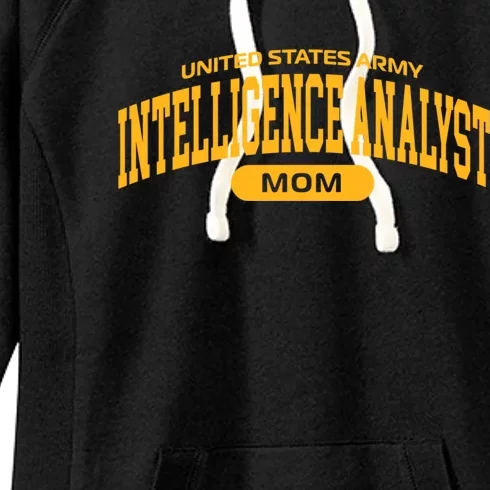 Proud Army Intelligence Analyst Mom Gift Women's Fleece Hoodie