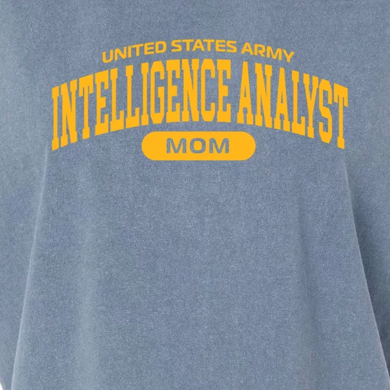 Proud Army Intelligence Analyst Mom Gift Garment-Dyed Women's Muscle Tee