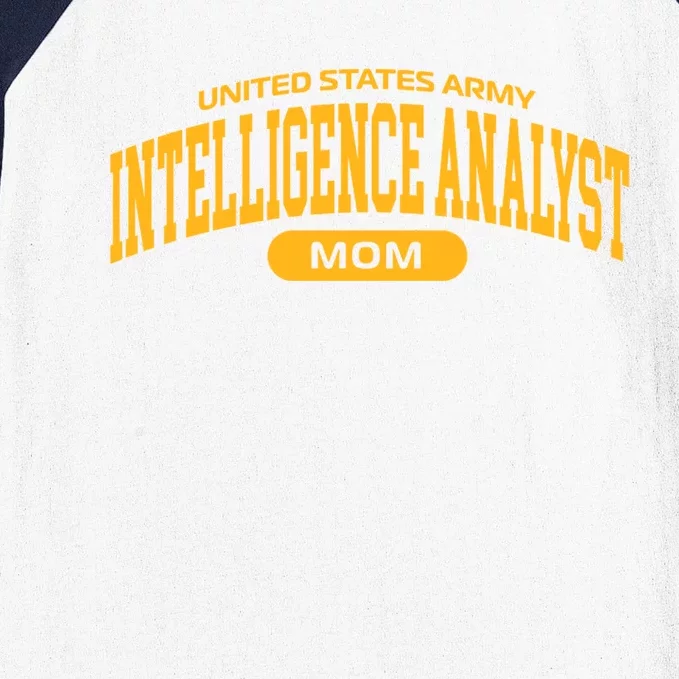 Proud Army Intelligence Analyst Mom Gift Baseball Sleeve Shirt