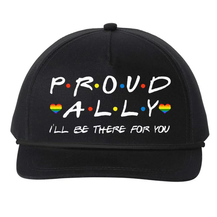 Proud Ally ILl Be There For You Lgbt Snapback Five-Panel Rope Hat