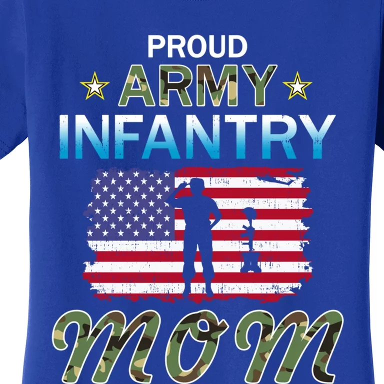 Proud Army Infantry Momcool Gifti'm A Proud Army Infantry Mom Army Cute Gift Women's T-Shirt