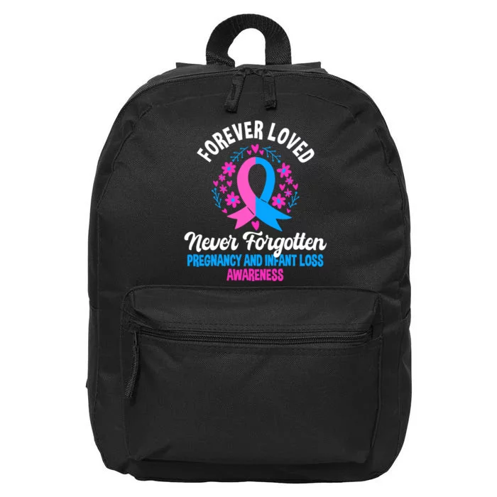 Pregnancy And Infant Loss Awareness Miscarriage Awareness 16 in Basic Backpack