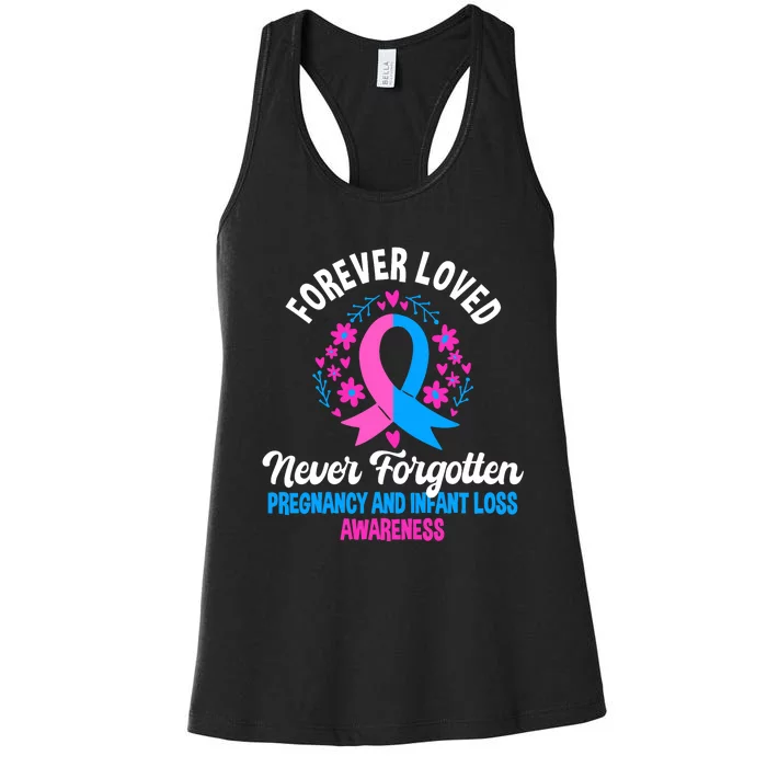 Pregnancy And Infant Loss Awareness Miscarriage Awareness Women's Racerback Tank