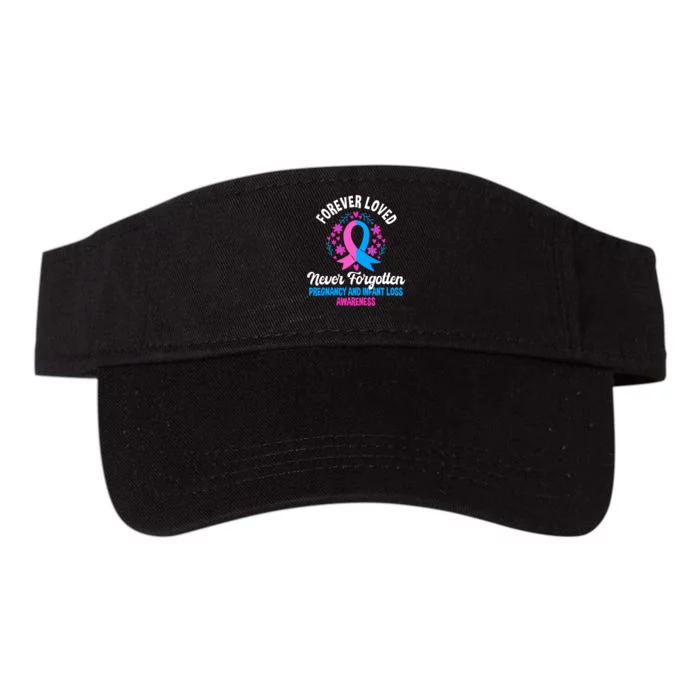 Pregnancy And Infant Loss Awareness Miscarriage Awareness Valucap Bio-Washed Visor