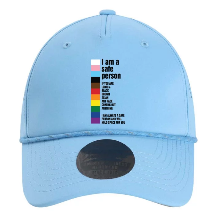 Pride Ally I Am A Safe Person Lgbtq Performance The Dyno Cap