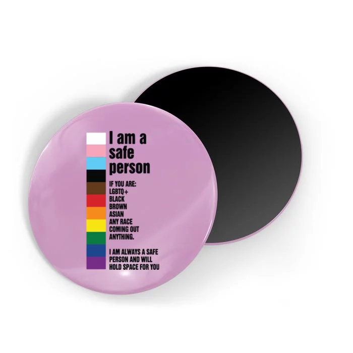 Pride Ally I Am A Safe Person Lgbtq Magnet