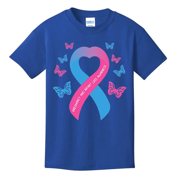 Pregnancy and Infant Loss Awareness Miscarriage Remembrance Kids T-Shirt