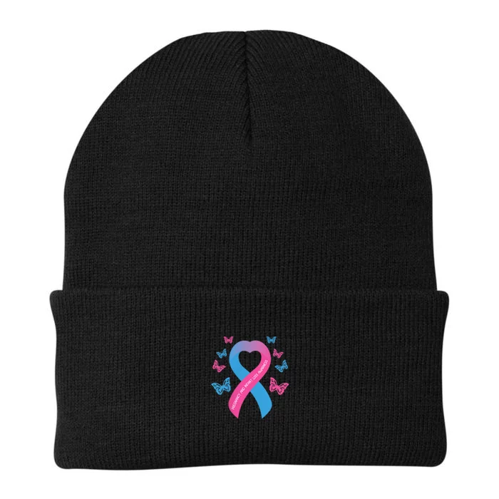 Pregnancy And Infant Loss Awareness Miscarriage Remembrance Knit Cap Winter Beanie