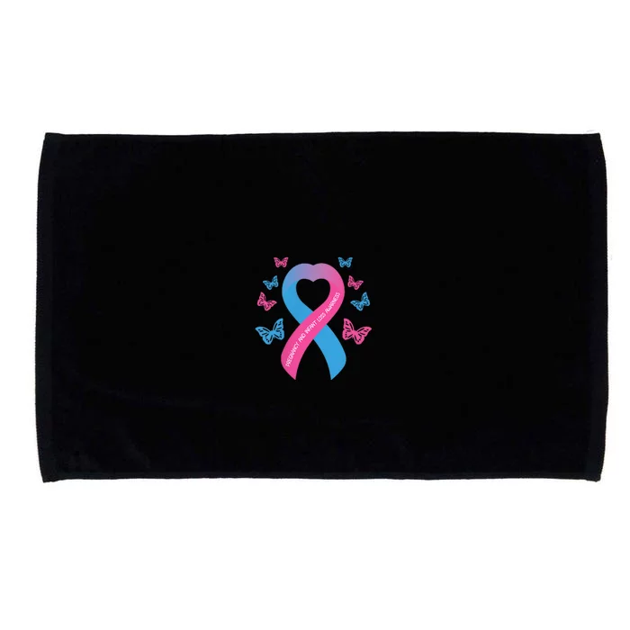 Pregnancy And Infant Loss Awareness Miscarriage Remembrance Microfiber Hand Towel