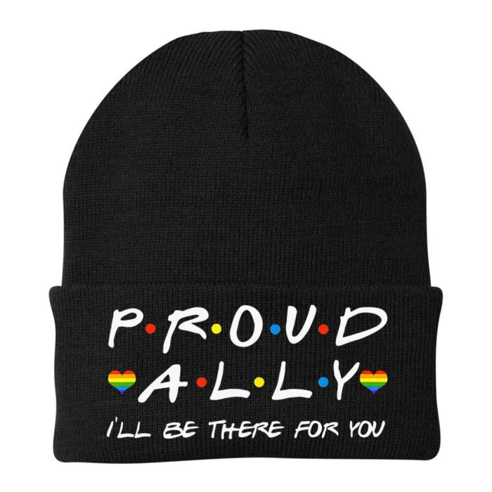 Proud Ally ILl Be There For You Lgbt Knit Cap Winter Beanie