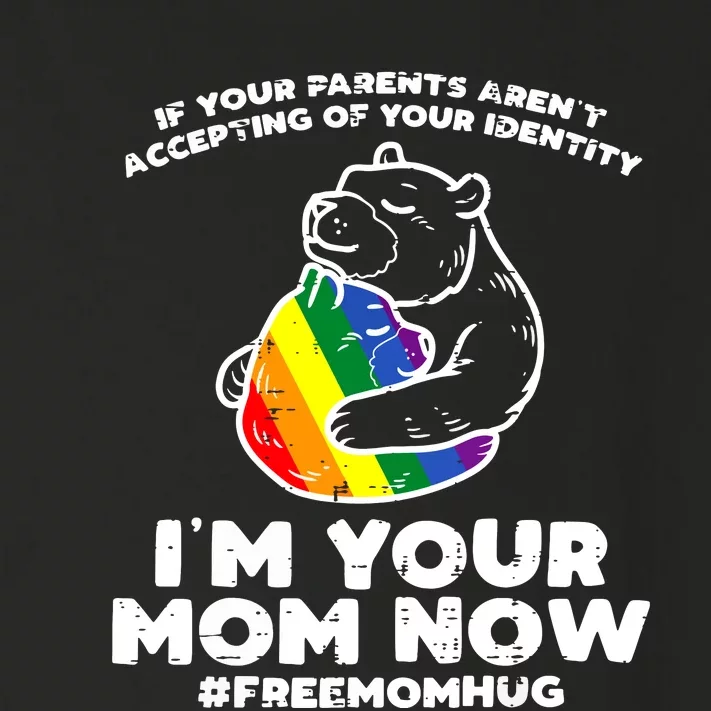 Parents Accepting Im Your Mom Now Bear Hug Pride Toddler Long Sleeve Shirt