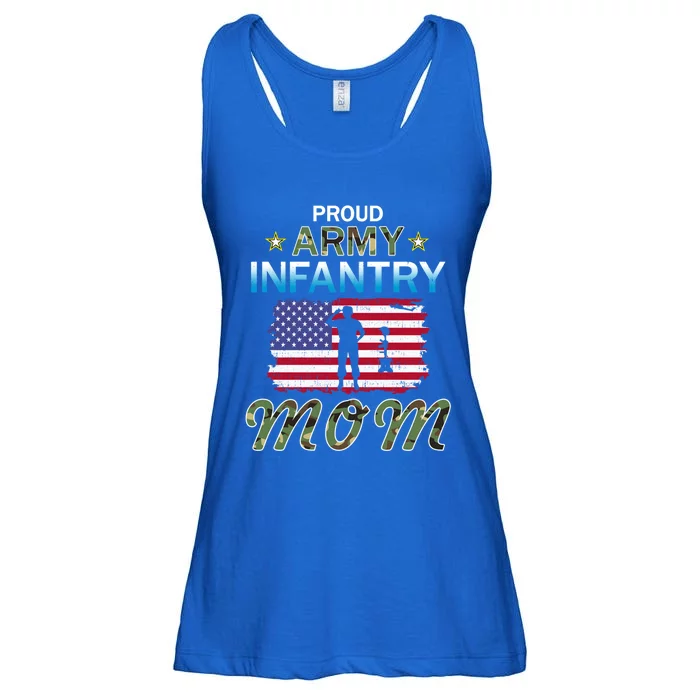 Proud Army Infantry Momfunny Gifti'm A Proud Army Infantry Mom Army Cool Gift Ladies Essential Flowy Tank