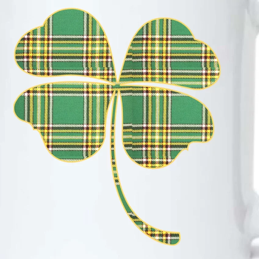 Paid Shamrock Clover Black Color Changing Mug