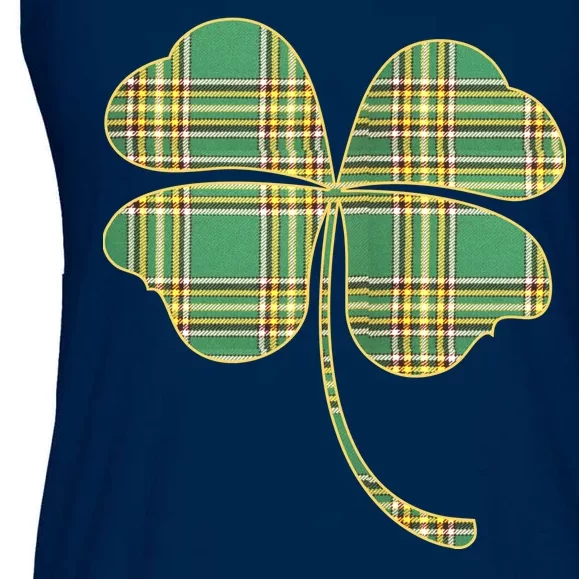 Paid Shamrock Clover Ladies Essential Flowy Tank