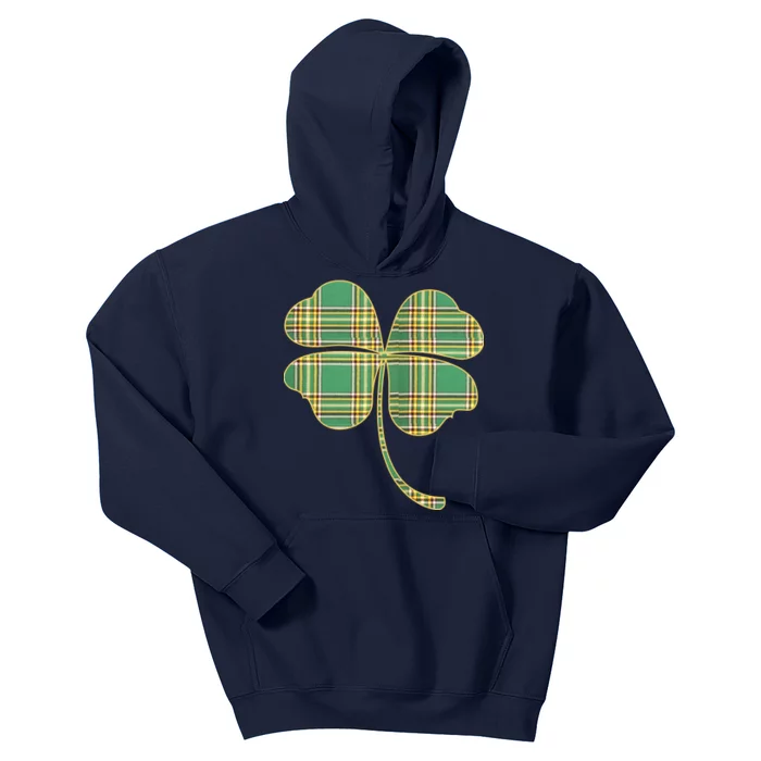 Paid Shamrock Clover Kids Hoodie