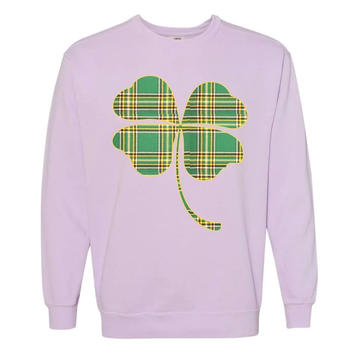 Paid Shamrock Clover Garment-Dyed Sweatshirt