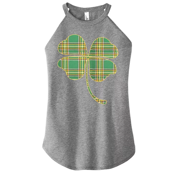 Paid Shamrock Clover Women’s Perfect Tri Rocker Tank