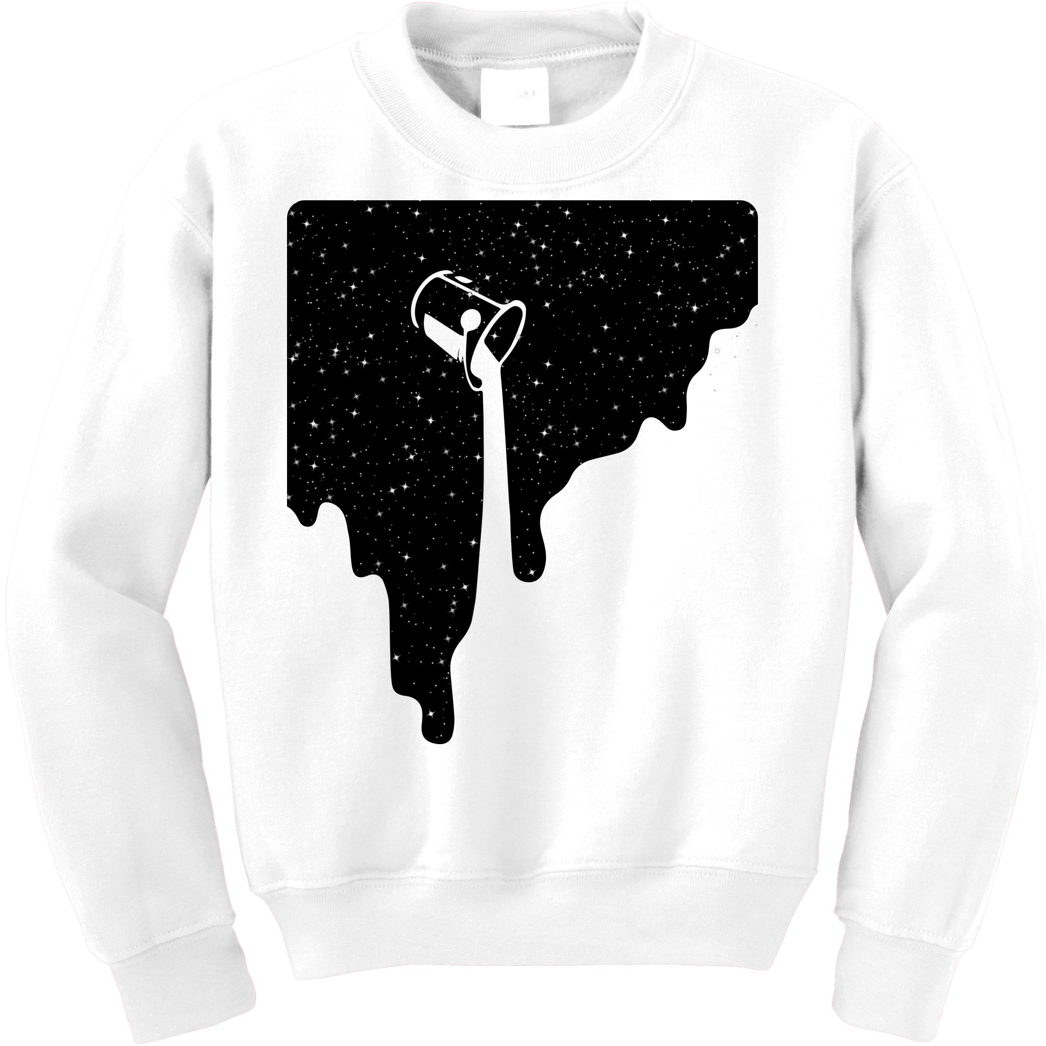 Galaxy paint bucket on sale hoodie