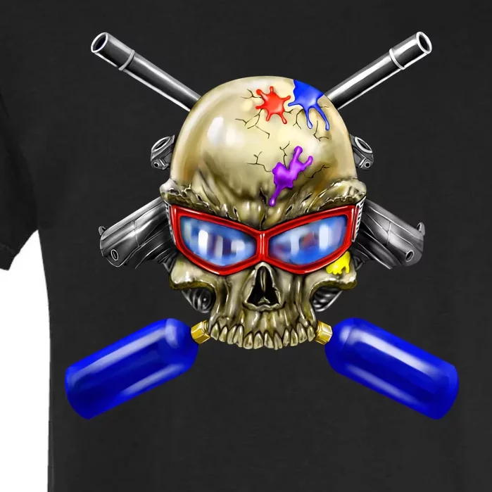 Paintball Skull Garment-Dyed Heavyweight T-Shirt