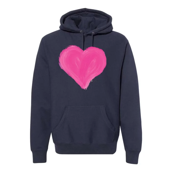 Painted Heart Premium Hoodie