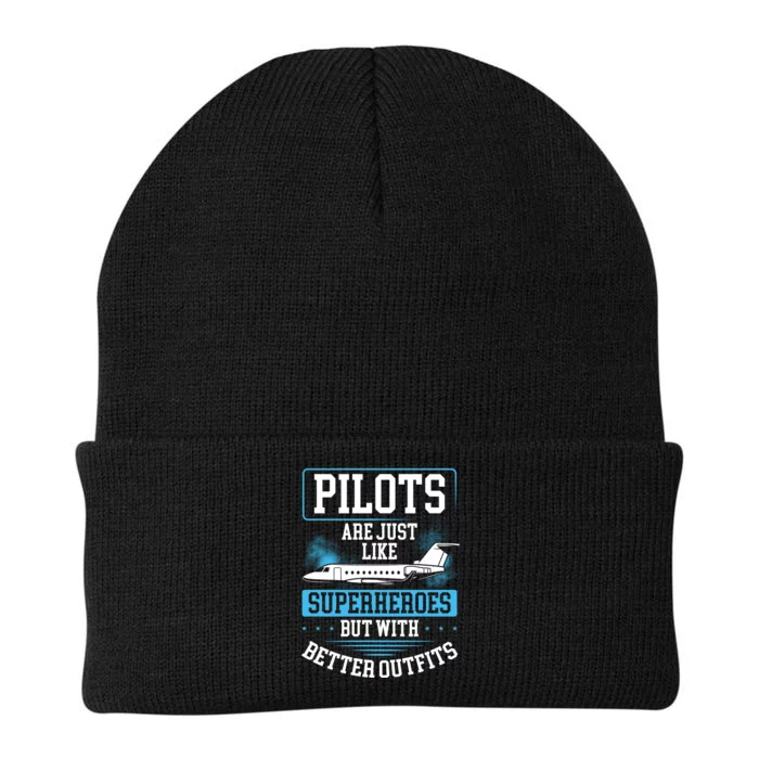 Pilots Are Just Like Superheroes, But With Better Outfits Knit Cap Winter Beanie