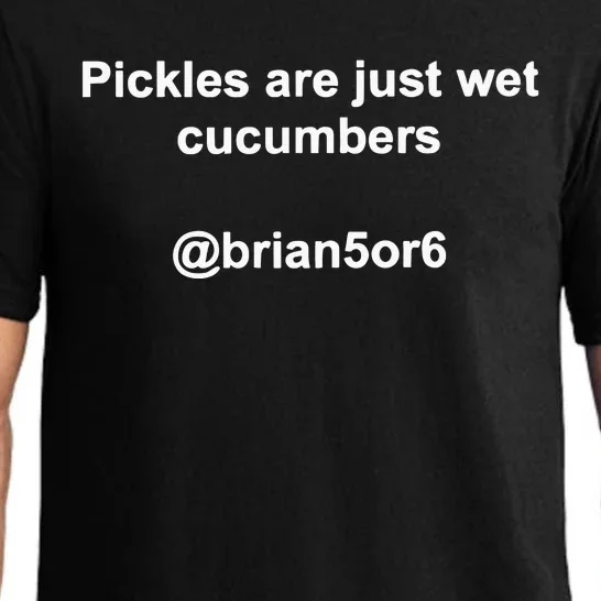 Pickles Are Just Wet Cucumber Pajama Set