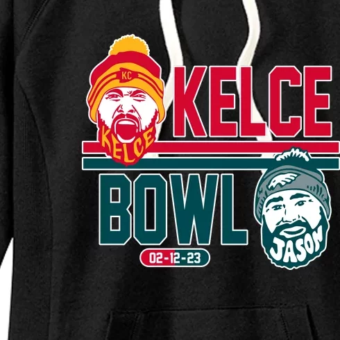 Philly And Kansas Kelce Bowl Arizona Women's Fleece Hoodie