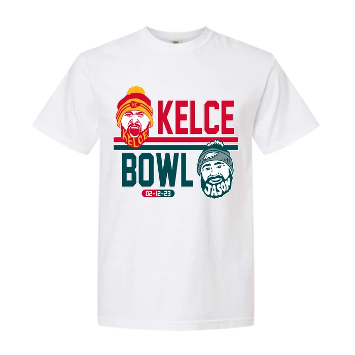 Philly And Kansas Kelce Bowl Arizona Garment-Dyed Heavyweight T-Shirt