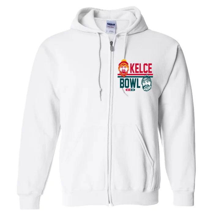 Philly And Kansas Kelce Bowl Arizona Full Zip Hoodie