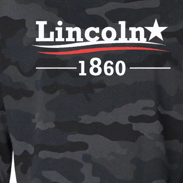 President Abraham Lincoln Cropped Pullover Crew