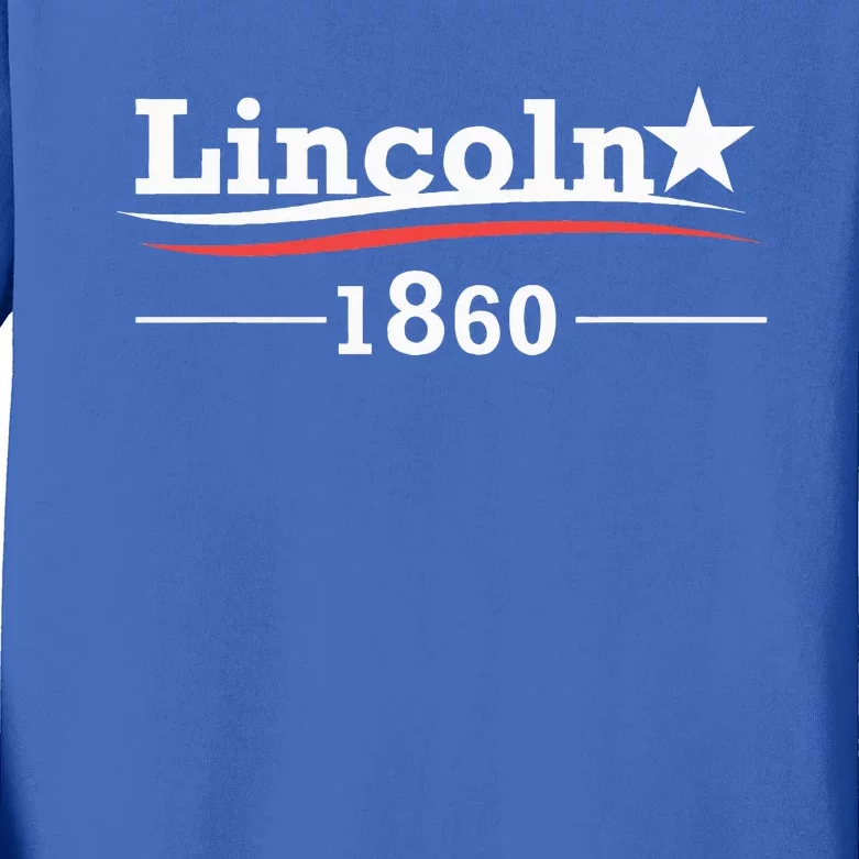 President Abraham Lincoln Kids Long Sleeve Shirt