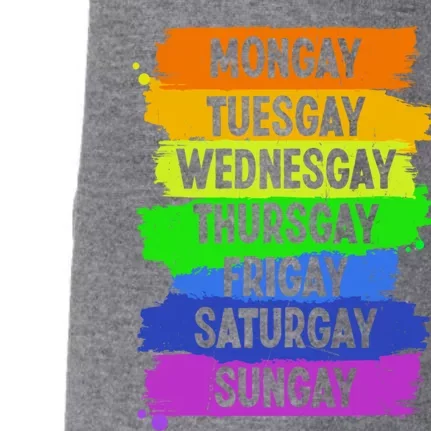 Pride Agenda Love Lgbt Montuesgift Doggie 3-End Fleece Hoodie