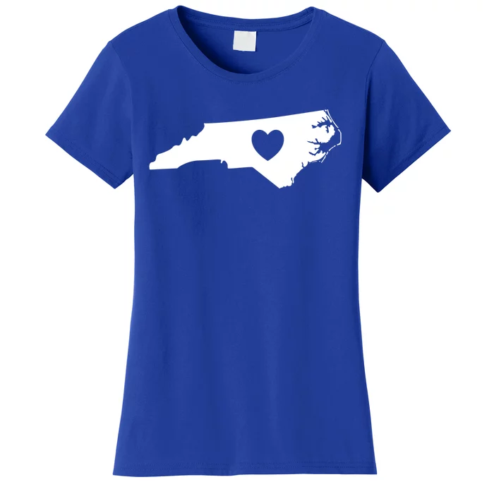 Proud American Love For North Carolina State Pride Funny Gift Women's T-Shirt