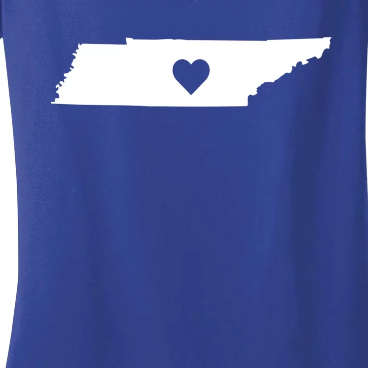 Proud American Love For Tennessee State Pride Gift Women's V-Neck T-Shirt