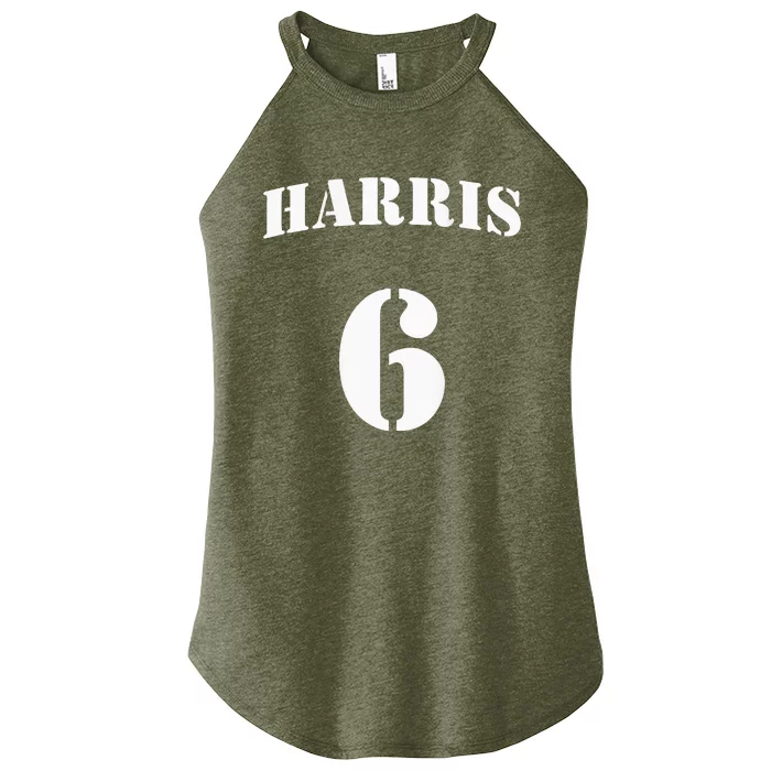 Pequeno Army Lettering Women’s Perfect Tri Rocker Tank