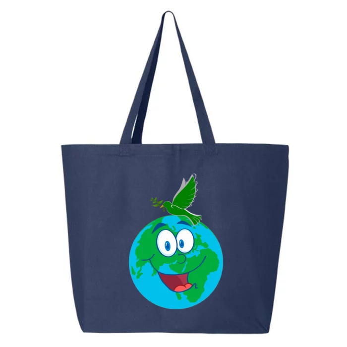 Peace And Love For The World Peace Sign Symbol Peace Ll Gift 25L Jumbo Tote