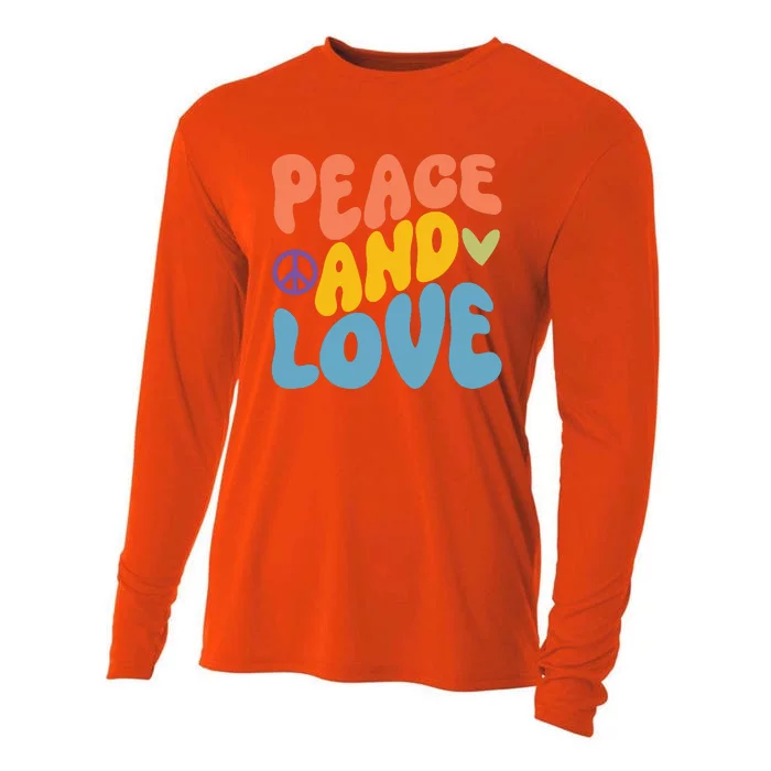 Peace And Love Hippie Cooling Performance Long Sleeve Crew