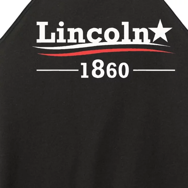 President Abraham Lincoln Campaign Honest Abe Gift Women’s Perfect Tri Rocker Tank