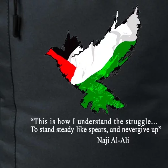 Palestine Flag Eagle Dove Naji Al-Ali Daily Commute Backpack